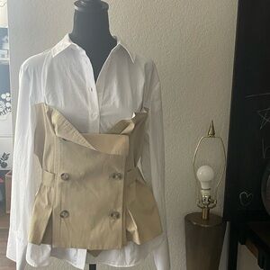 Zara shirt dress